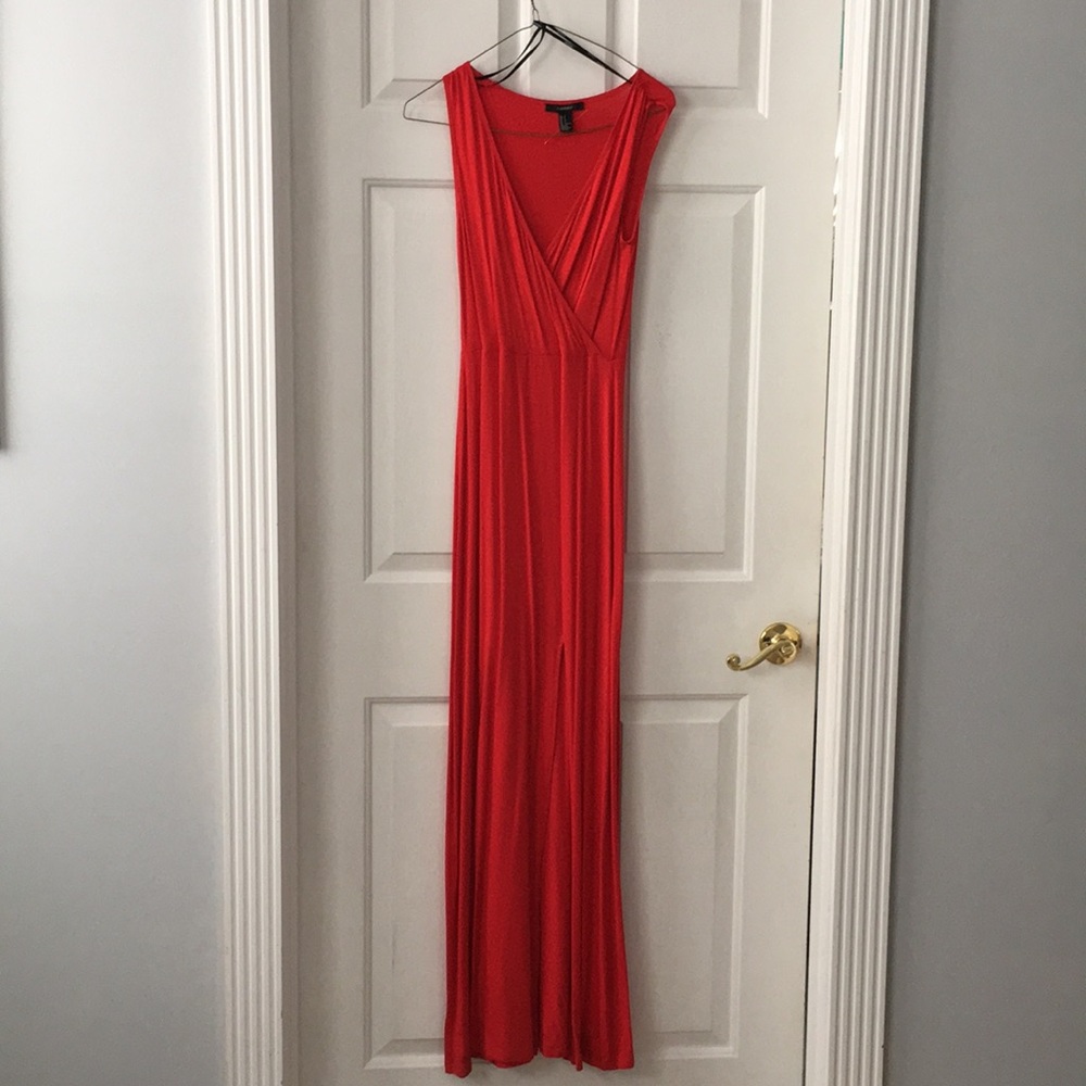 Long Red Dress